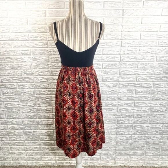 French Laundry Multicolored Button Up Midi Skirt Size 2X - Picture 7 of 9